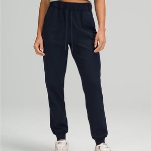 Lululemon Black High Rise Stretch Jogger